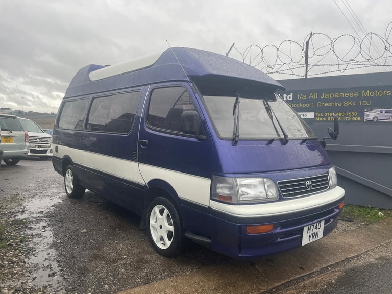 Toyota Hiace 3.0 TD Auto Super Custom LWB 6 berth 8 Seater Pop Top Camper van 