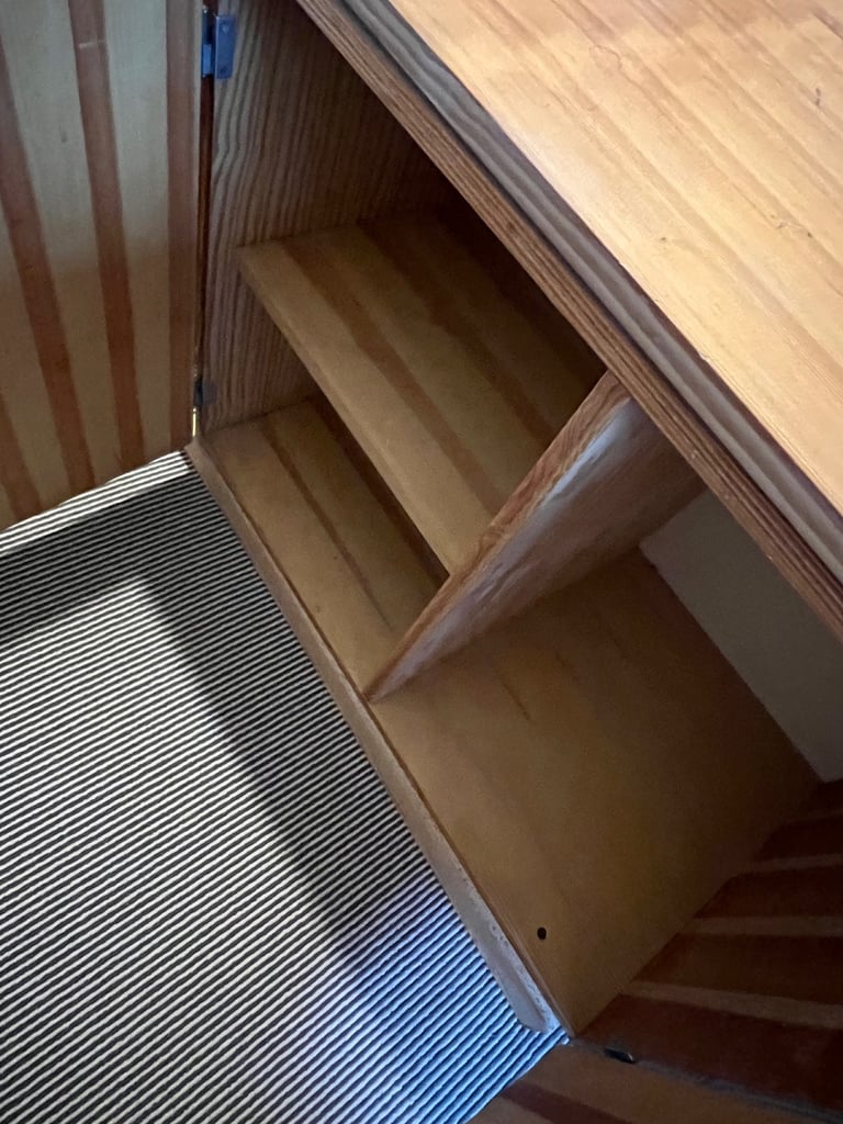 2 X pine  IKEA units 