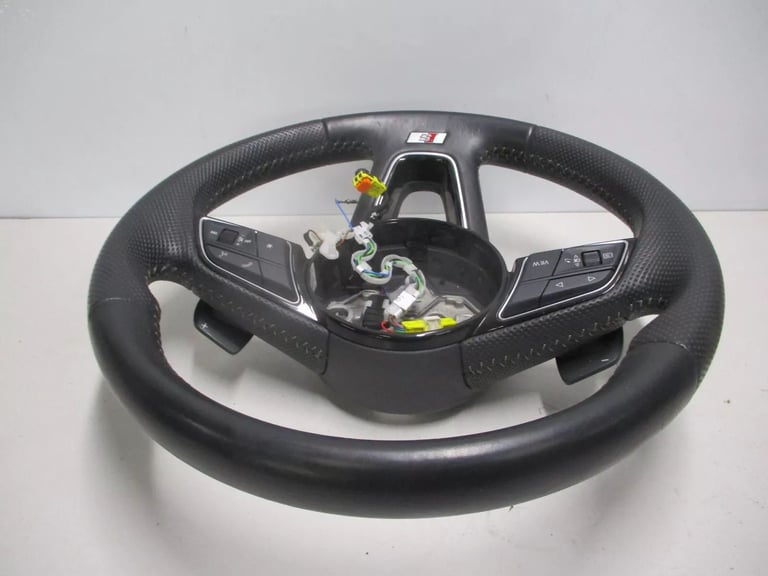 Audi A1 Sportback Steering Wheel 82A419091F Paddle Shifter 2019 S Line MK2
