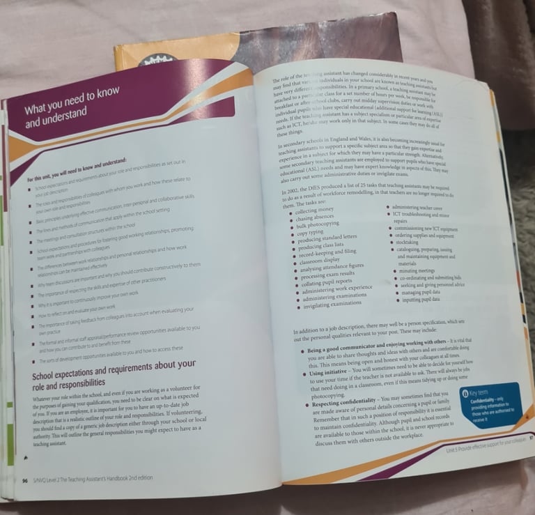 S/NVQ Level 2 The Teaching Assistant's Handbook