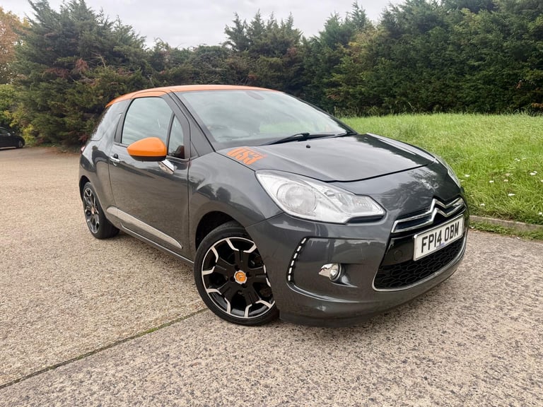 2014 Citroen DS3 1.6 VTi DStyle by Benefit 3 Doors ULEZ Free Smooth Drive Clean Car Fully Serviced