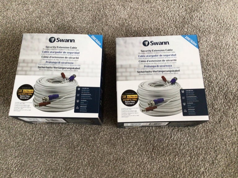 Swann 60metre BNC cables