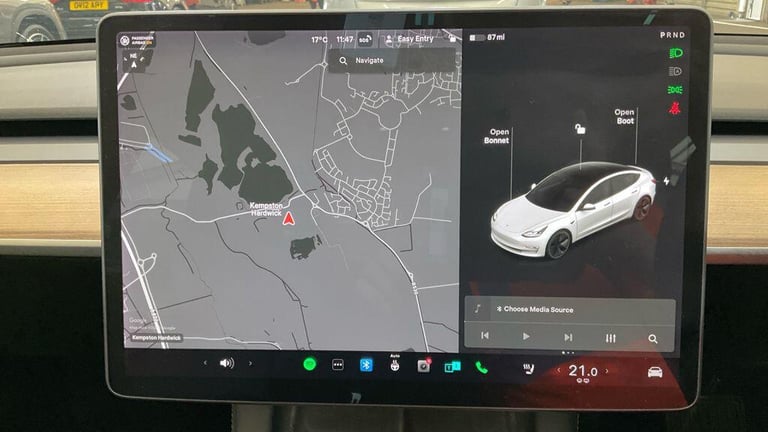 2021 Tesla Model 3 Standard Range Plus Auto RWD 4dr SALOON Electric Automatic