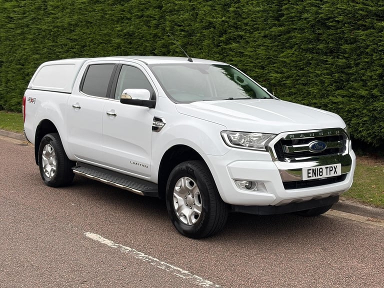 2018 "18" FORD RANGER 2.2 TDCi (160 BHP) LIMITED 2 AUTO 4WD (EURO 6) NO VAT