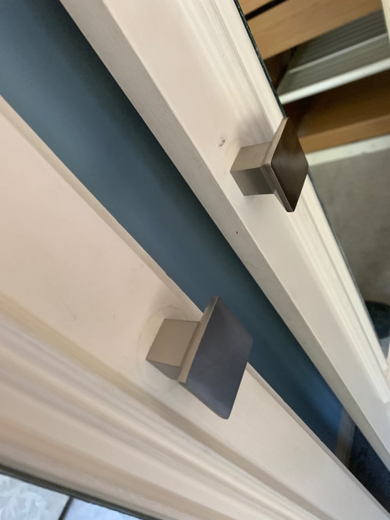 4 x wardrobe doors with mirrors 