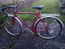 DAWES GALAXY. HAND BUILT IN UK C1999 21&quot;  REYNOLDS 531 FRAME. RED METALLIC