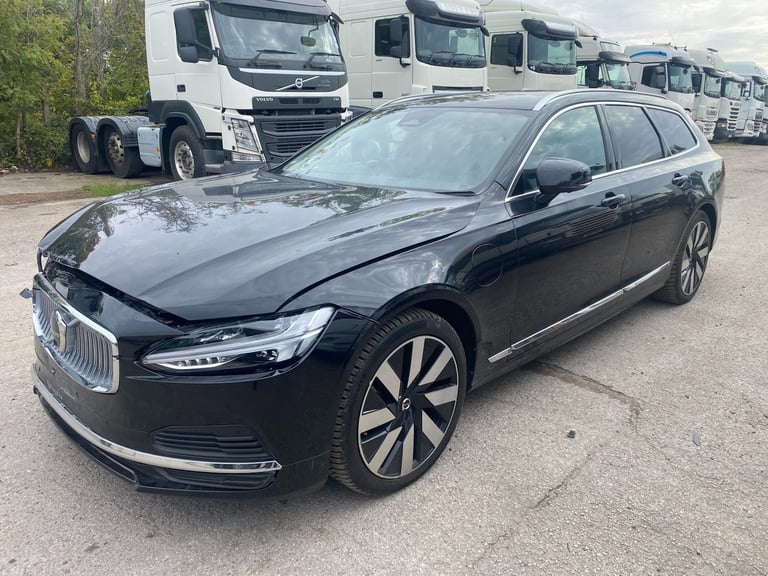 2023 VOLVO V90 RECHARGE T6 PLUS AWD 2.0 TURBO HYBRID AUTO ESTATE DAMAGED SALVAGE