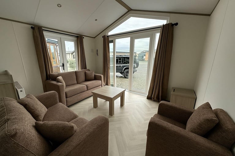 Nationwide Cottage 38ft x 13ft, 2 Bedroom Lodge