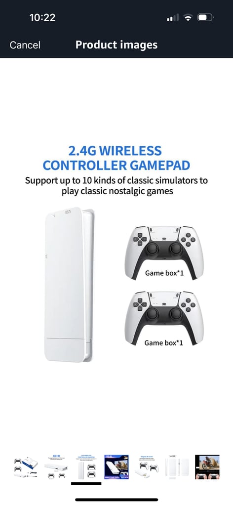 Brand new wireless console with 2 controllers 