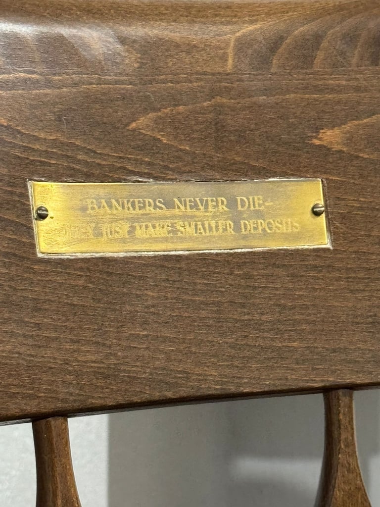 Vintage solid oak Rocking Chair. (rare find)