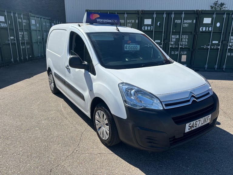 2017 Citroen Berlingo 1.6 BlueHDi 625Kg Enterprise 75ps PANEL VAN Diesel Manual