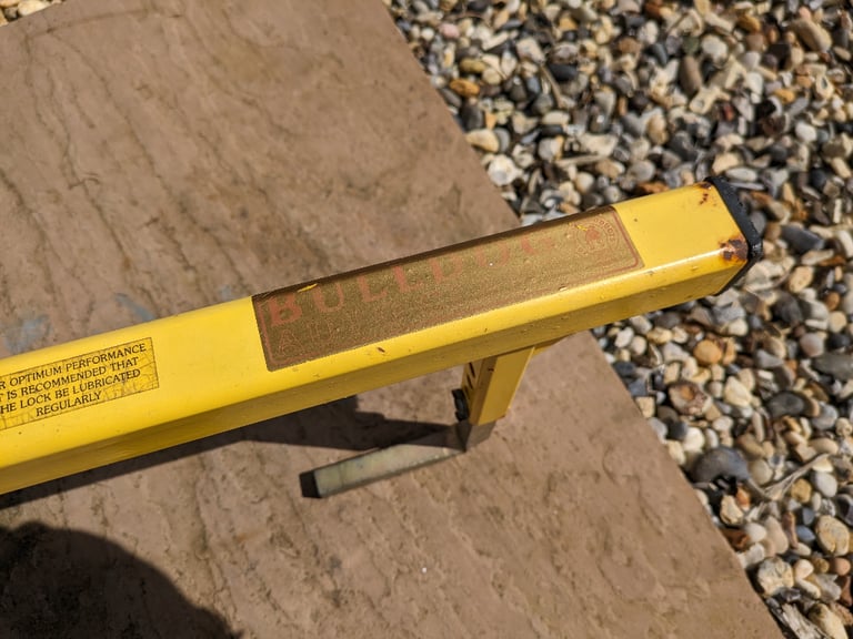 image for Bulldog wheel lock clamp