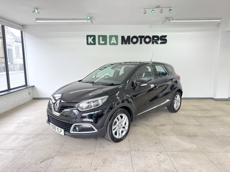 RENAULT CAPTUR 1.5 Dynamique Nav dCi 90 Black Manual Diesel 2015