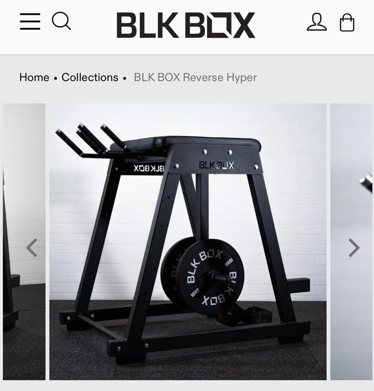 BLK BOX Reverse Hyper - Brand New with attachments