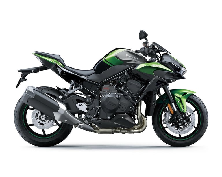 New 2025 Kawasaki Motorcycle Z H2 Supercharged Naked Green SAVE £1500