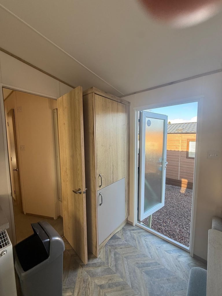 OFF SITE static caravan Scotland double glazed & heated 2 bed ABI Blenheim 39x12