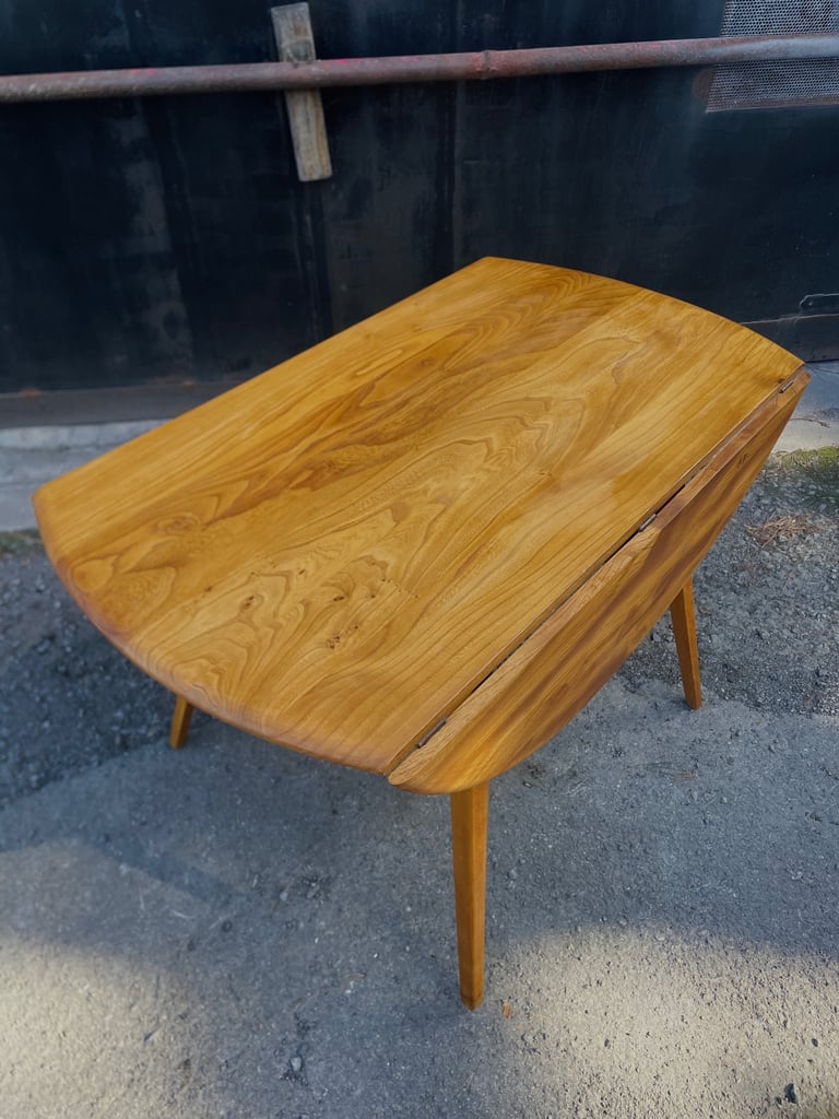 ERCOL 384 DROP LEAF DINING TABLE