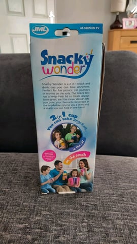 Snacky wonder drink food cup brand new, in Poole, Dorset