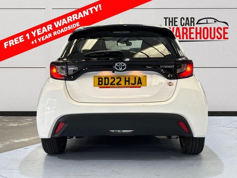2022 Toyota Yaris 1.5 Hybrid Icon 5dr CVT Automatic Hatchback PETROL/ELECTRIC Automatic