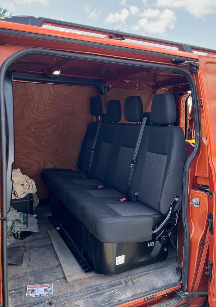 Complete Set Of Unused Rear Seats 