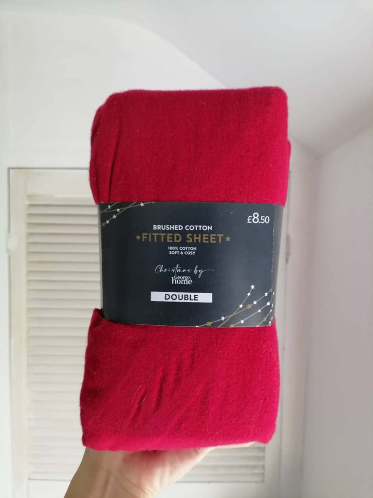 Red Fitted Sheet