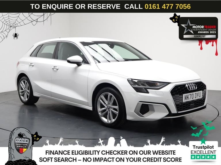 image for 2020 Audi A3 1.5 TFSI 35 Sport Sportback 5dr Petrol S Tronic Euro 6 (s/s) (150 ps) Hatchback Petr...