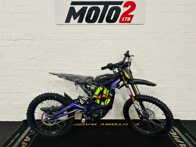 2025 NEW SURRON LIGHTBEE X (PURPLE) IN STOCK NOW!! OFF ROAD ELECTRIC BIKE LBX 