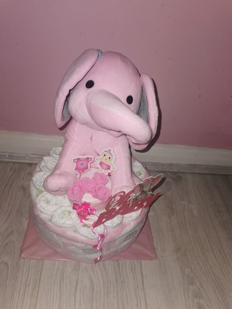 image for Pink Elephant Cake 