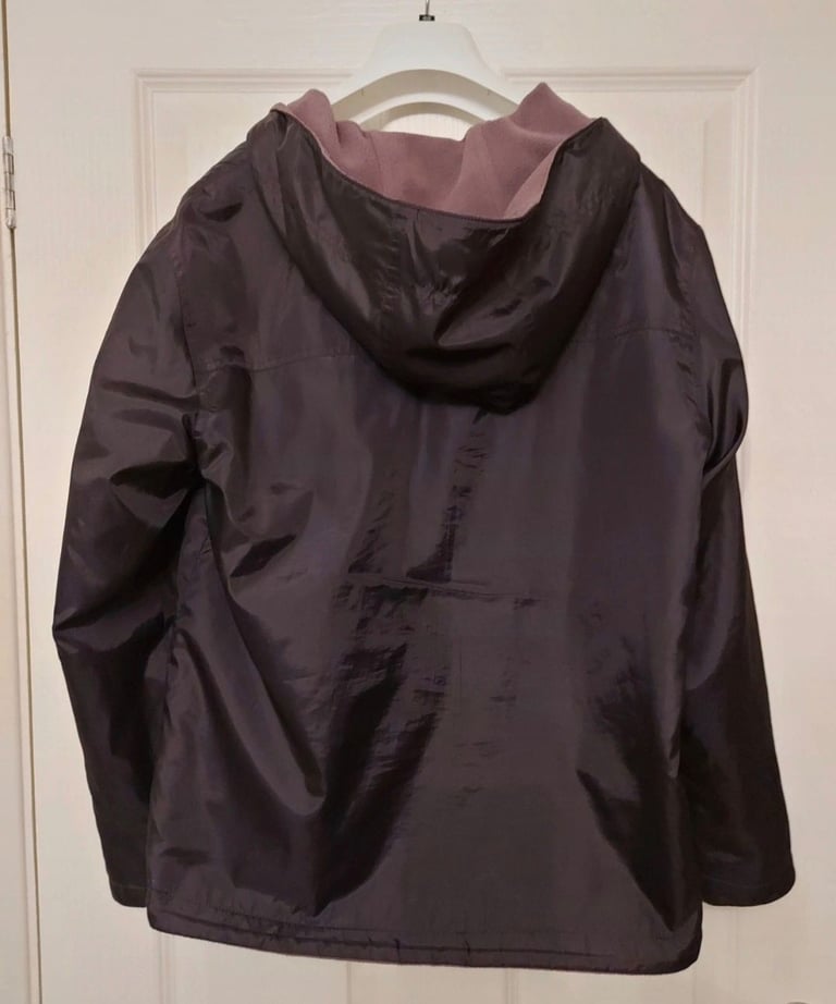 Next Purple/Voilet Reversible Jacket - Size 10
