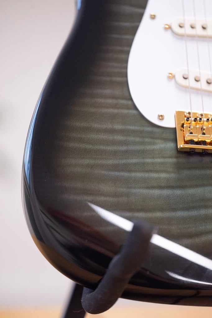 1993-94 Fender Japan Fotoflame Stratocaster