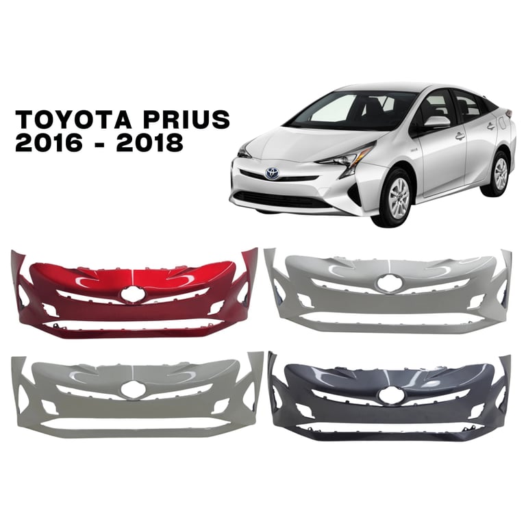 Toyota Prius 2016 to 2018 Bumpers All Colours Available