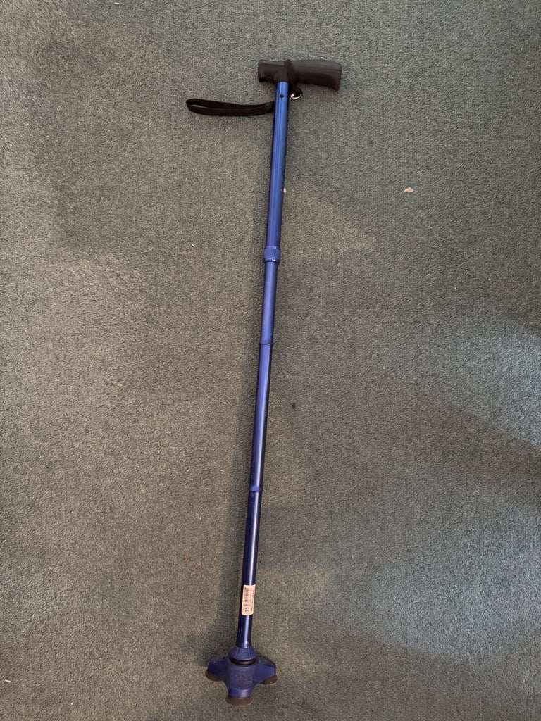 Tri foot walking stick