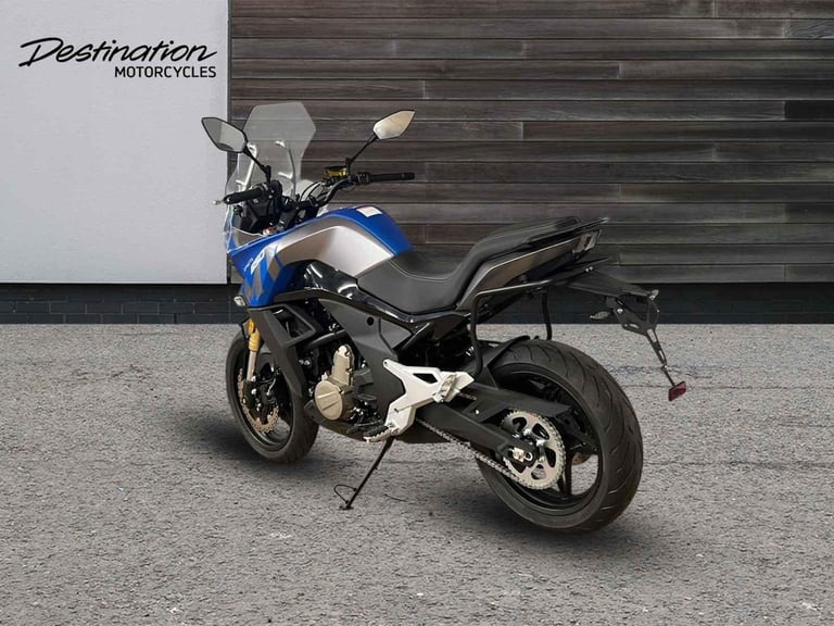 2025 Cf Moto Mt 650MT Petrol blue 6 Speed