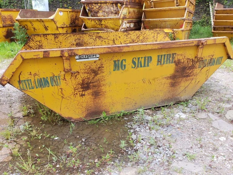 Used Waste Skips Bins - 4, 6, 8, 10 yd Available - Good Solid Condition