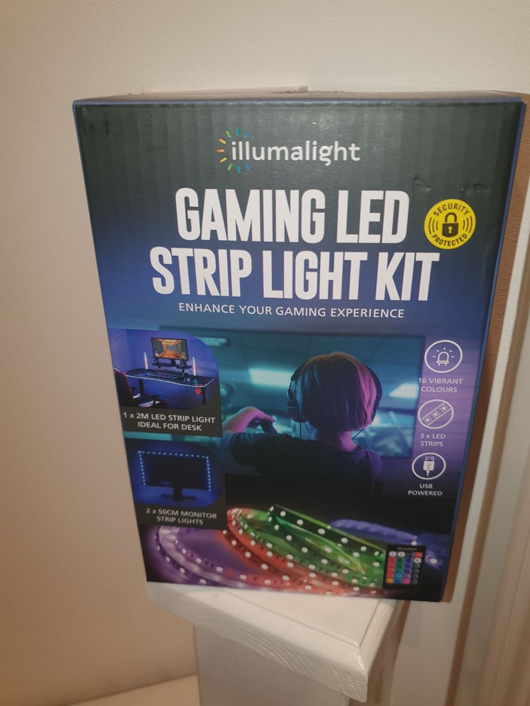 Gaming led stripe lights kit 