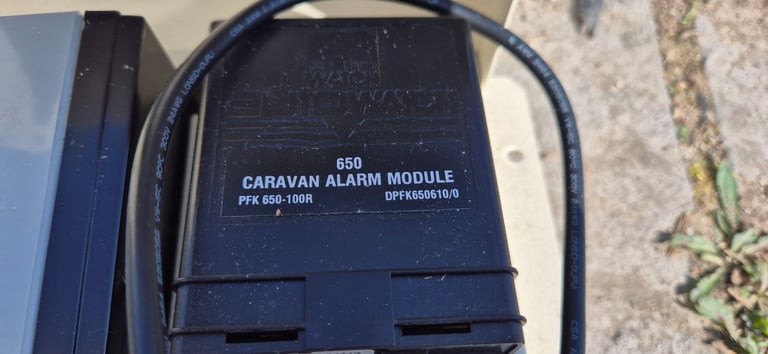 AUTOWATCH 650, SAS and IDM3 alarm system for camper caravan motorhome boat.
