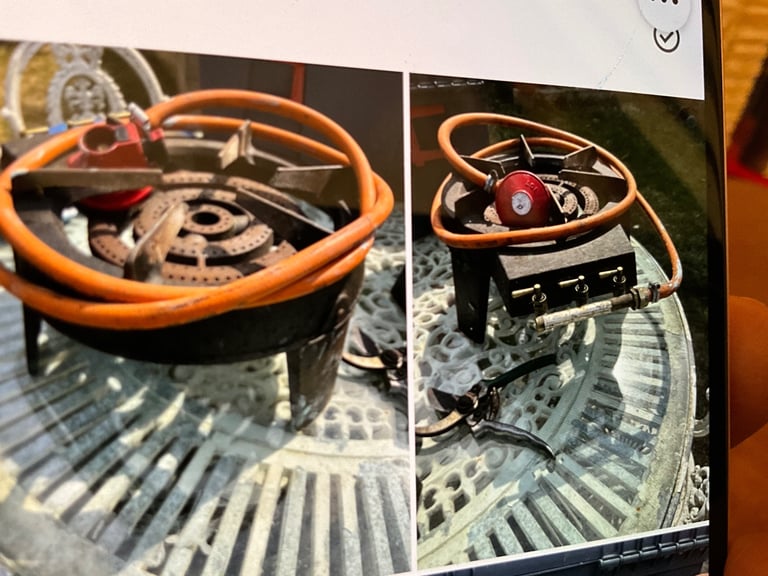 Single ring gas burner 