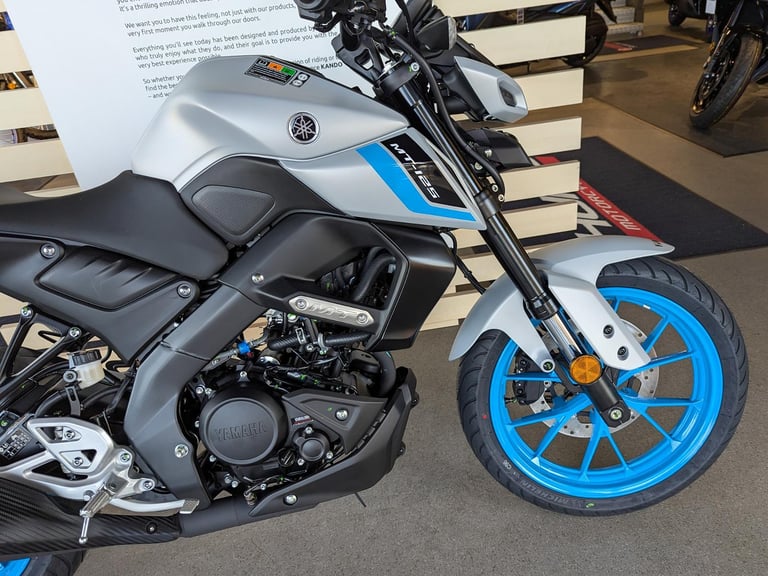 NEW 2025 Yamaha MT-125 ABS. Ice Storm. £5,250 On The Road (NO ADMIN FEES!)