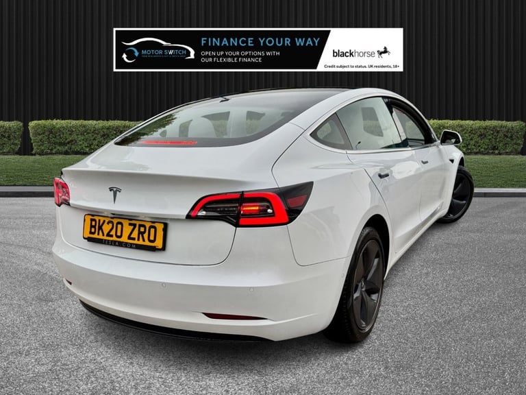 2020 Tesla Model 3 Standard Range Plus Saloon 4dr Electric Auto RWD (241 bhp) Saloon ELECTRIC Aut...