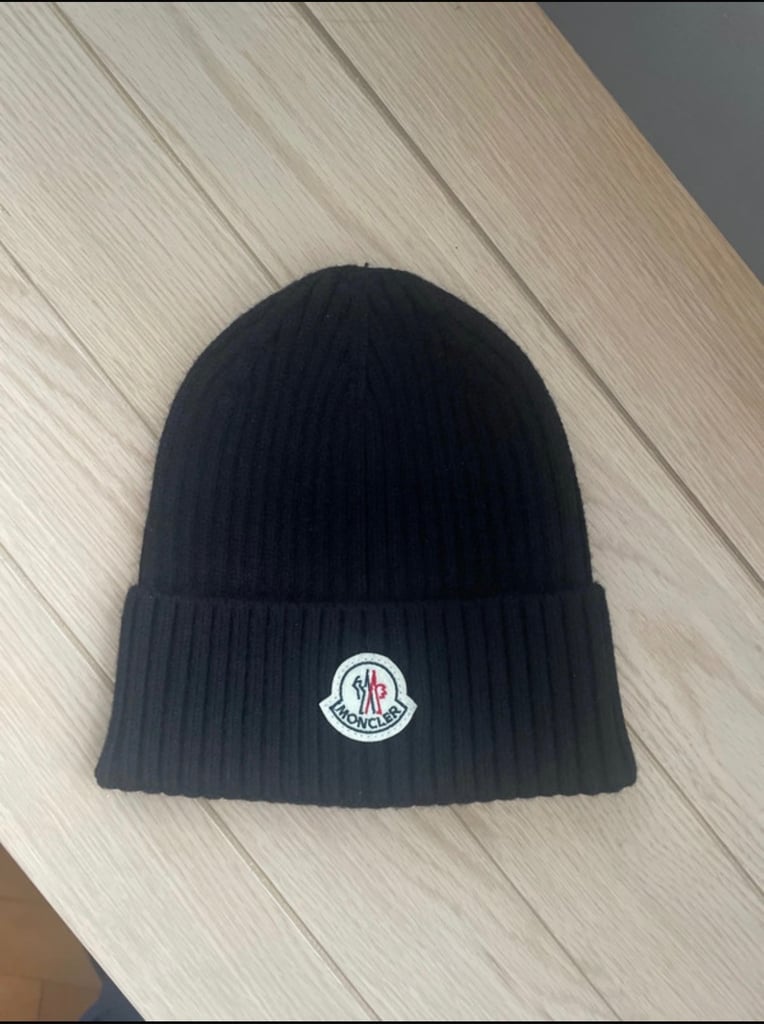 image for Moncler beanie hat brand new with tags 