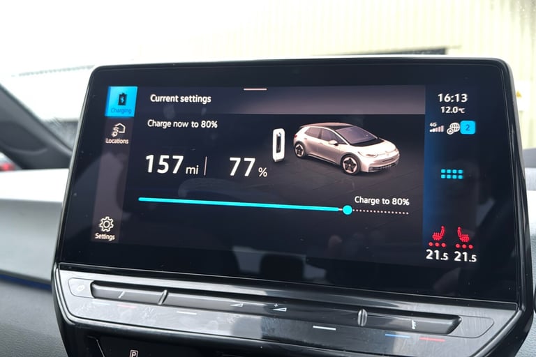  Volkswagen ID3 Pro Performance 58kwh Max Hatchback 5dr Electric Auto 204 Ps