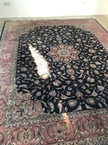 Vintage quality woolen rug Large size