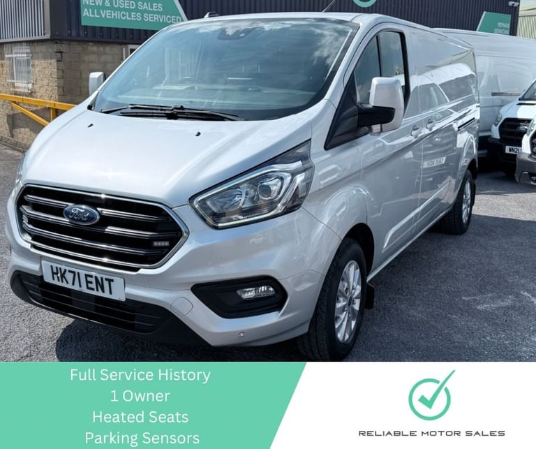 image for 2021 Ford Transit Custom 2.0 300 EcoBlue Limited Panel Van 5dr Diesel Manual L2 H1 Euro 6 (s/s) (...