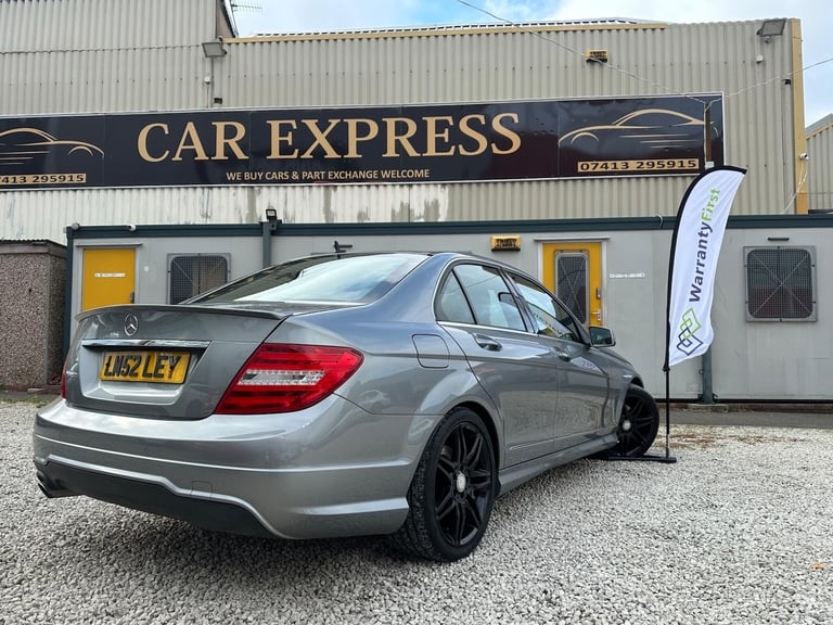 2012 Mercedes-Benz C Class 2.1 C220 CDI BlueEfficiency AMG Sport Plus G-Tronic+ Euro 5 (s/s) 4dr ...