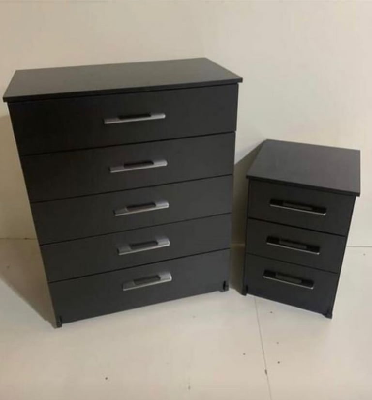Fully assembled wardrobe,Chest of drawers And Besdside Tables For Sale Home Delivery