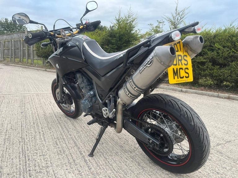 2007 07 YAMAHA XT 660 X XT660X XT660 SUPER MOTARD SUPERMOTO LONG MOT HPI CLEAR