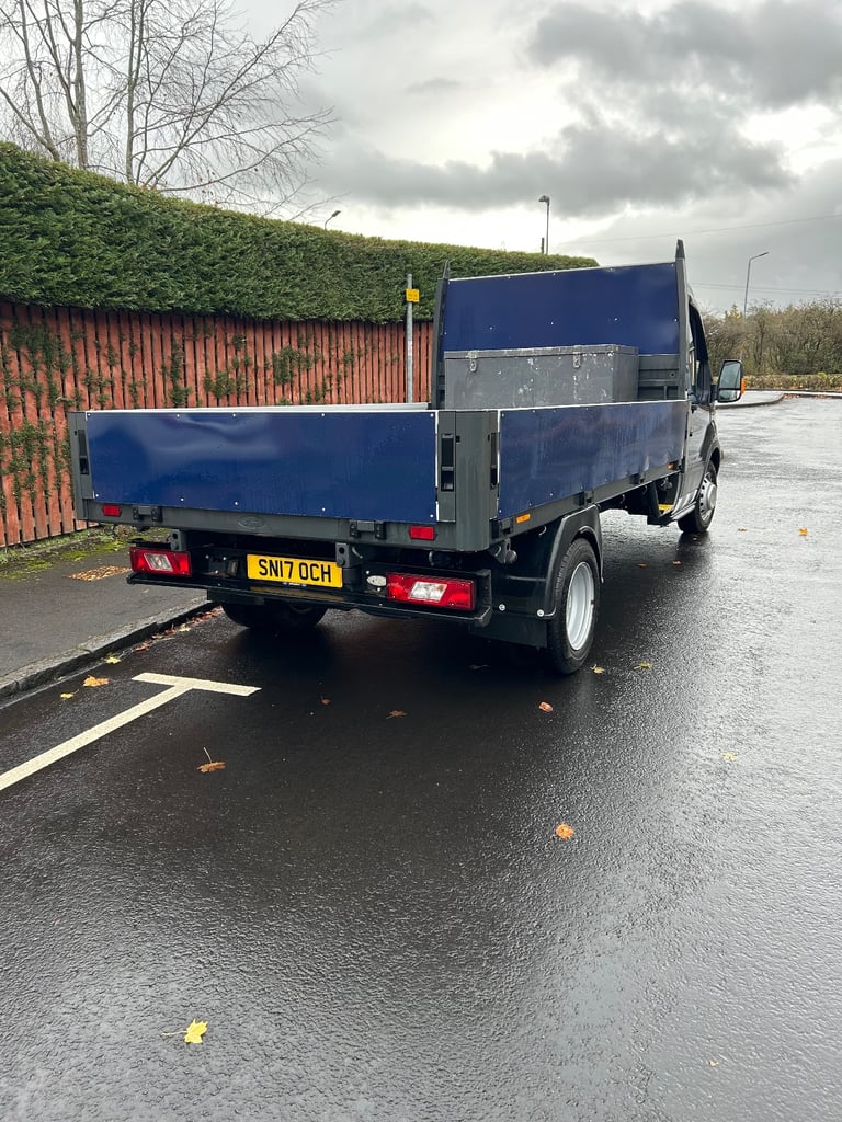 Ford transit drop side 2017 1 owner mot until march 