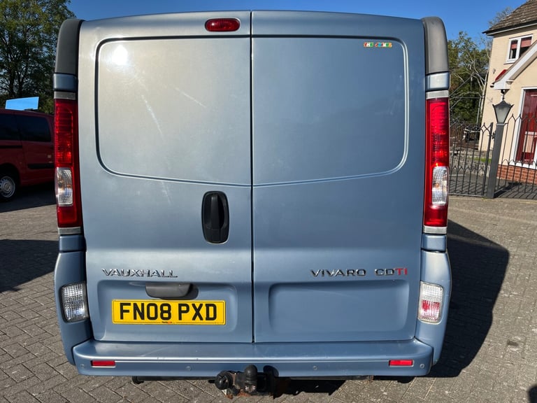 2008 Vauxhall Vivaro 2.0CDTI [115PS] Sportive Van 2.7t PANEL VAN Diesel Manual