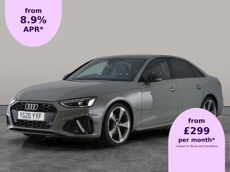 2020 Audi A4 2.0 TFSI 35 Black Edition Saloon 4dr Petrol S Tronic Euro 6 (s/s) (150 ps)  Saloon P...