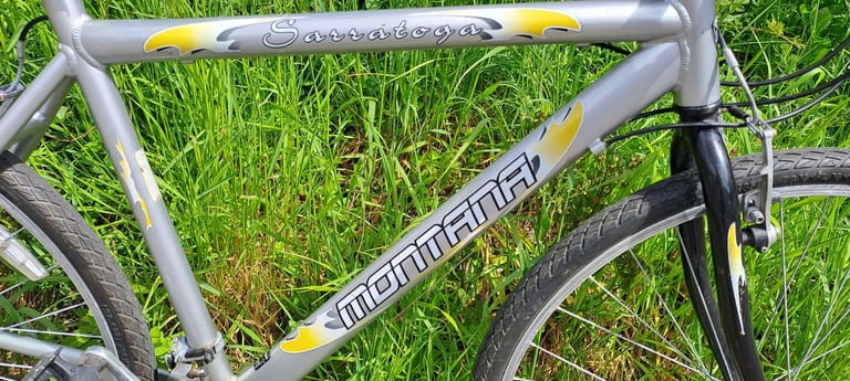 Hybrid aluminium frame townbike 